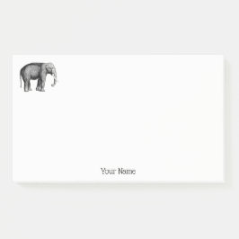 Oude Olifant Tekening Post-it® Notes