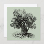 Oude olijfboom (Voorkant / Achterkant)