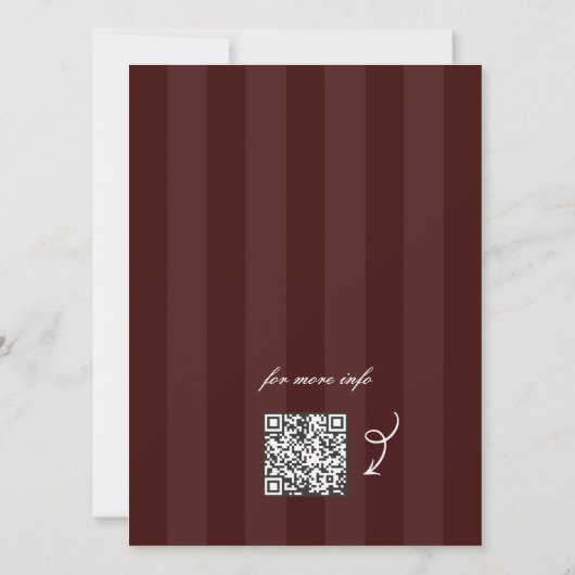 Oude Olijfgroene Foto Save the Date (Achterkant)