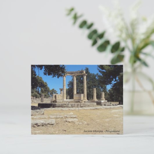 Oude Olympia Briefkaart (Staand voorkant)