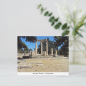 Oude Olympia - Peloponnesos Briefkaart (Staand voorkant)