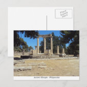 Oude Olympia - Peloponnesos Briefkaart (Voorkant / Achterkant)