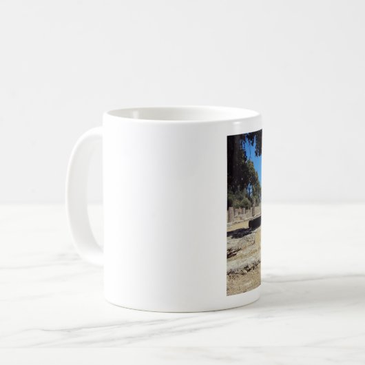 Oude Olympia - Peloponnesos Koffiemok (Voorkant links)