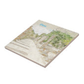 Oude Olympia Ruïnes Schets Keramische Tegel Muur D Tegeltje (Zijkant)