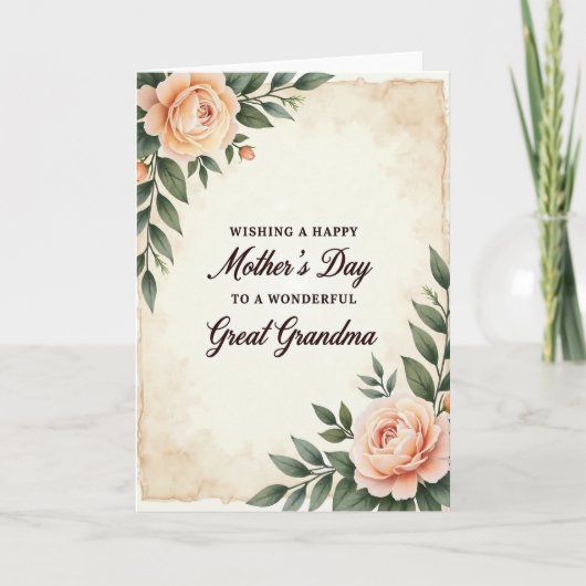 Oude Oma Liefde Kaart (Voorkant)