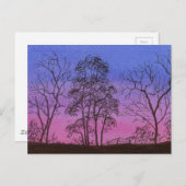 Oude omheining briefkaart (Voorkant / Achterkant)