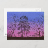 Oude omheining briefkaart (Voorkant / Achterkant)