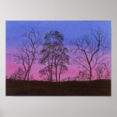 Oude omheining poster (Voorkant)