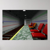 Oude ondergrondse post poster (Voorkant)