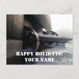 Oude onderzeeër briefkaart