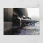 Oude onderzeeër briefkaart (Voorkant)