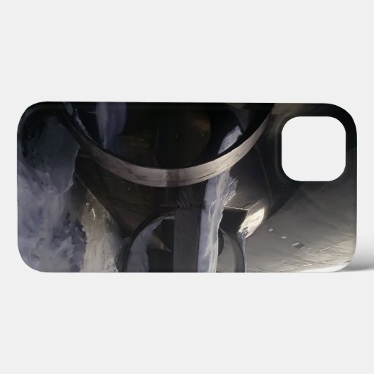 Oude onderzeeër Case-Mate iPhone case (Achterkant (horizontaal))