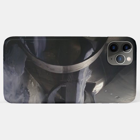 Oude onderzeeër in de sneeuw Case-Mate iPhone case (Achterkant (horizontaal))