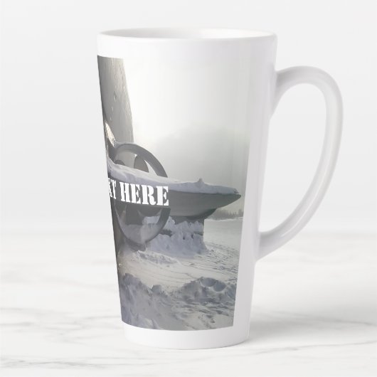 Oude onderzeeër latte mok (Rechts)