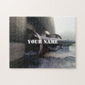 Oude onderzeeër legpuzzel (Horizontaal)