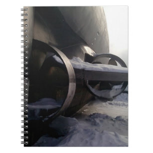 Oude onderzeeër notitieboek