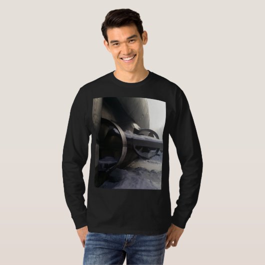 Oude onderzeeër t-shirt (Voorkant volledig)