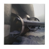 Oude onderzeeër tegeltje (Voorkant)