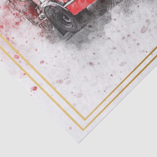 Oude  ontvlechting van de vrachtwagen tissuepapier (Detail)