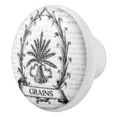 Oude ontwerp deur- of laadgrepen keramische knop (Rechts)