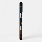 Oude Oog van Horus Kosmische Mystiek iPhone Hoesje (Rechterkant)