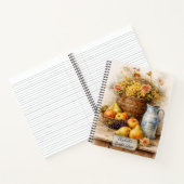 Oude Oogst Fruitmand Notitieboek (Binnen)