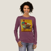 Oude oogstillustratie voor Thanksgiving Tri-Blend Shirt (Voorkant)