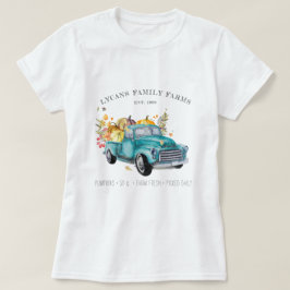 Oude Oogsttruck | Boerderij Familienaam T-shirt