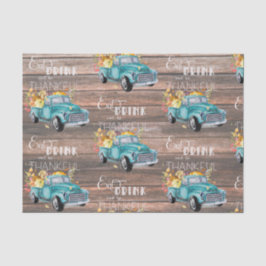Oude Oogsttruck | Herfst Tissuepapier