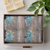 Oude Oogsttruck | Herfst Tissuepapier (Geschenk)