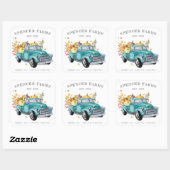 Oude Oogsttruck | Thanksgiving Sticker (Vel)