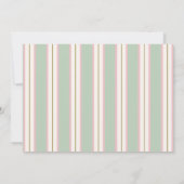 Oude Ooievaar Babyshower Uitnodiging (Achterkant)
