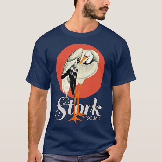 Oude Ooievaarssquad T-shirt (Voorkant)