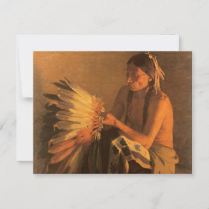 Oude Oorlog Bonnet van Joseph Henry Sharp