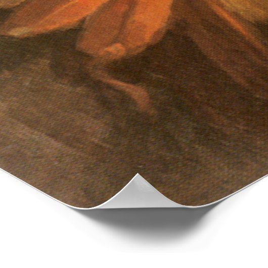 Oude Oorlog Bonnet van Joseph Henry Sharp Poster (Hoek)