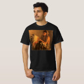 Oude Oorlogshonksmuts door Joseph Henry Sharp T-shirt (Voorkant volledig)