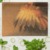 Oude Oorlogshoofdbedekking door Joseph Henry Sharp Theedoek (Gevouwen)