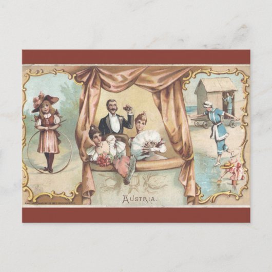 Oude Oostenrijk Briefkaart (Voorkant)