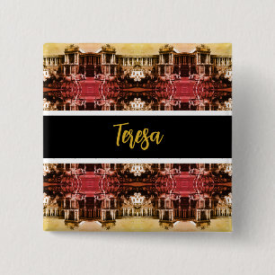 Oude Oostenrijk Wenen Hofburgpaleis Vierkante Button 5,1 Cm