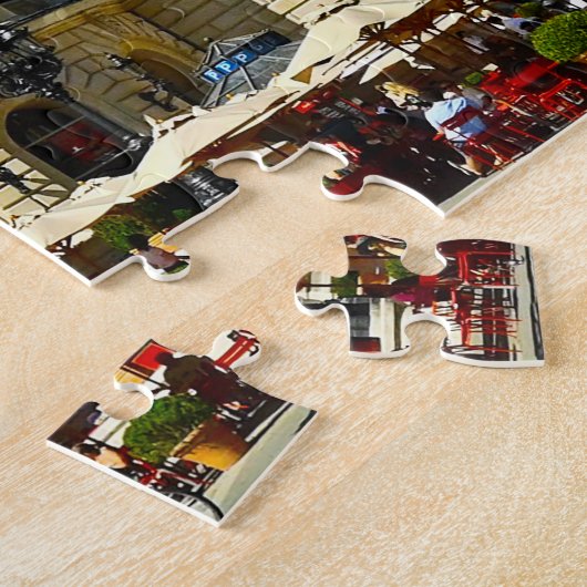 Oude Oper Monument Frankfurt Duitsland. Legpuzzel (Zijkant)