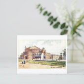 Oude Operahuis, Dresden, Duitsland Briefkaart (Staand voorkant)