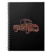 Oude ophaaltrommel notitieboek (Voorkant)