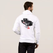 OUDE OPHAALWAGEN HOODIE (Achterkant volledig)