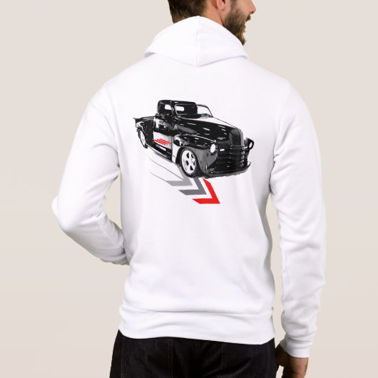 OUDE OPHAALWAGEN HOODIE (Achterkant)
