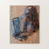 Oude ophaling Truck Arizona. Legpuzzel (Verticaal)