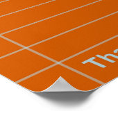 Oude Oranje Guest Check Poster (Hoek)