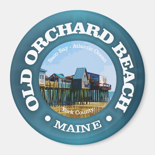 Oude Orchard Beach (C) Magneet (Voorkant)