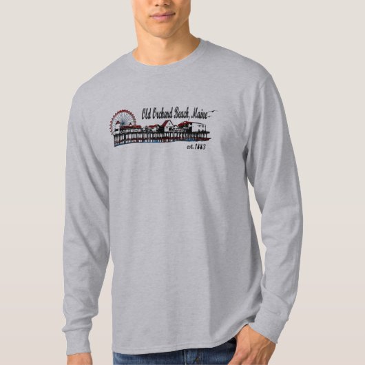 Oude Orchard Beach. T-shirt (Voorkant)