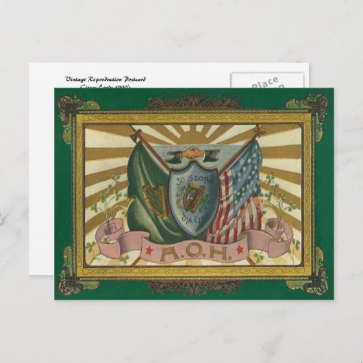 Oude orde van de Sluimerniërs Briefkaart (Voorkant / Achterkant)