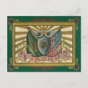 Oude orde van de Sluimerniërs Briefkaart